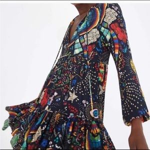 FARM Rio Black Borogodo Mini Dress 🧿